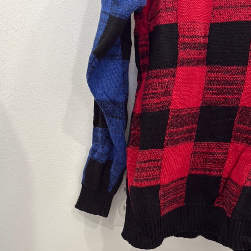 Minkpink Primary Multicolor Checkered Sweater - Picture 4 of 7